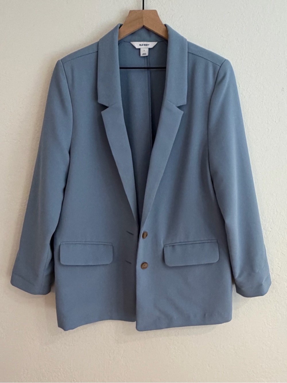 Old Navy French Powder Blue Relaxed Fit Blazer Size L